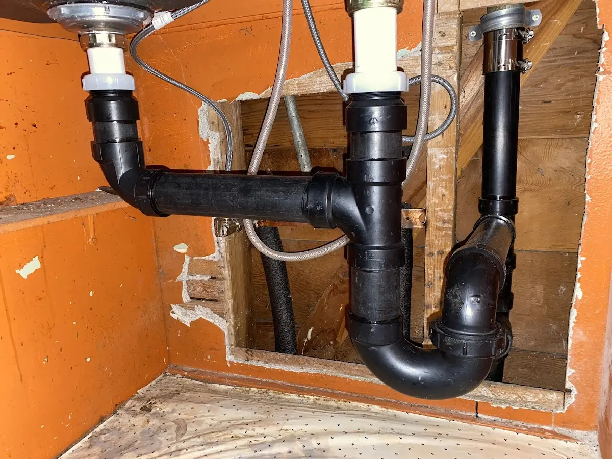 Professional Repiping Services equipment and tools on the job in Clermont